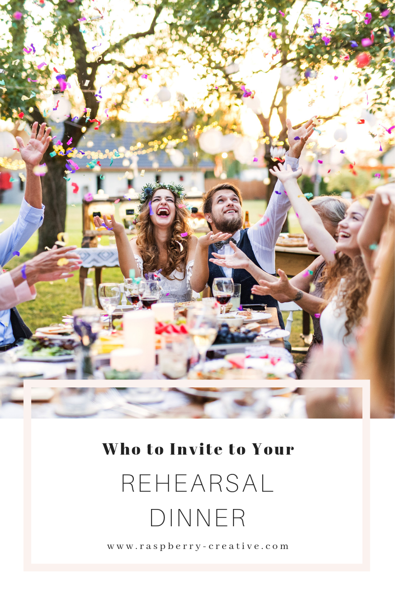 Who to Invite to Your Rehearsal Dinner