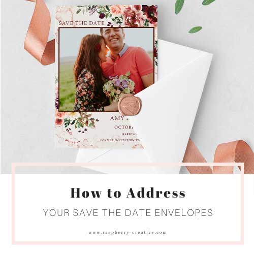 How to Address Your Save the Date Envelopes