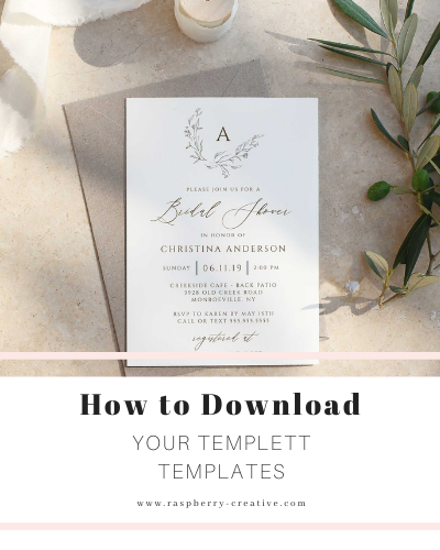 how to download your templett template