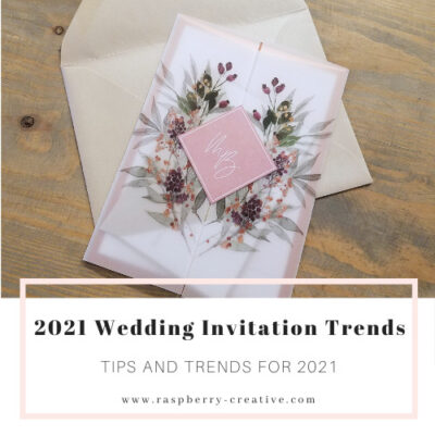 Wedding Invitation Trends for 2021