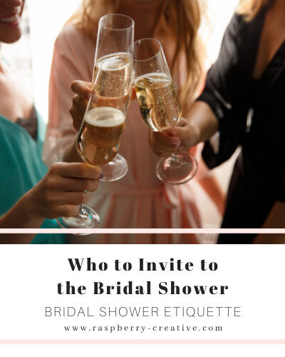 who to invite to your bridal shower