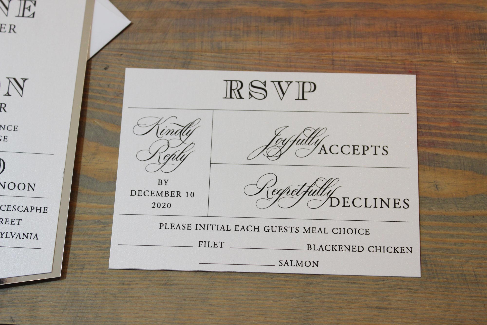 rsvp meaning on invitation
