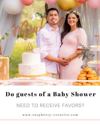 do guests of a baby shower need to receive favors