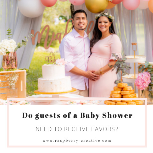 Do you have to give favors to guests of a baby shower?