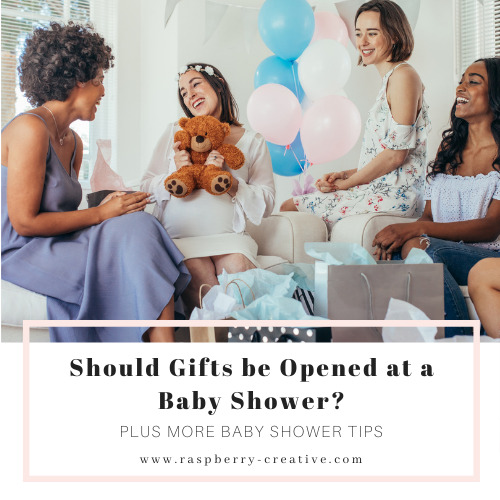 Should Gifts be Opened at a Baby Shower?