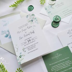 the stephanie wedding invitation suite