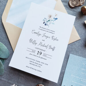 the adaline wedding invitation suite