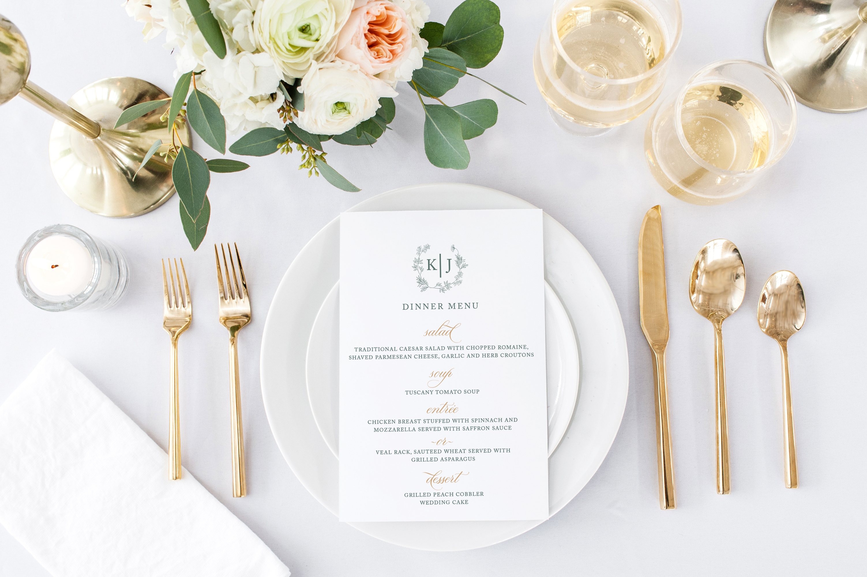 annabelle-green-gold-wedding-monogram-menu-card-1