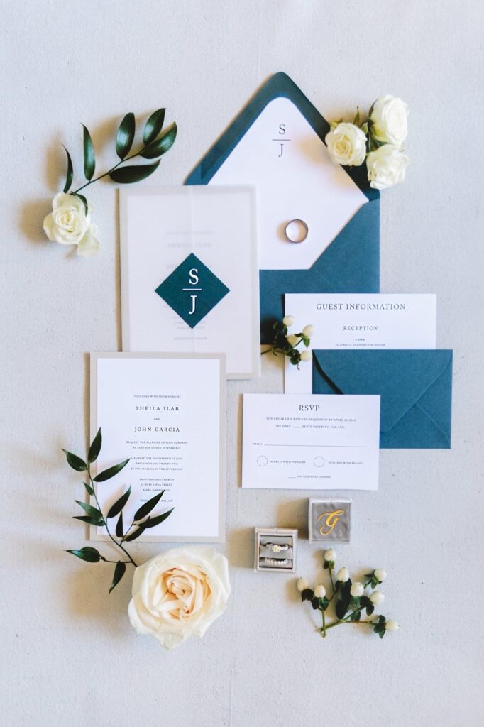 Sheila Ilar Semi-Custom Wedding Invitation