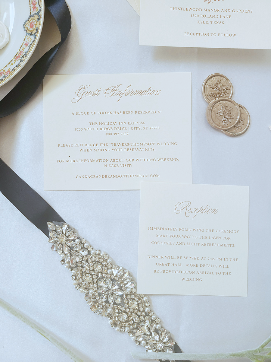 the larisa wedding invitation suite