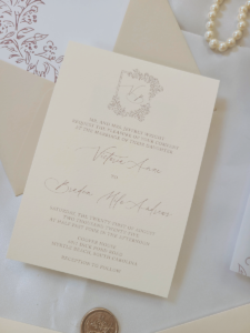 the odette wedding invitation suite