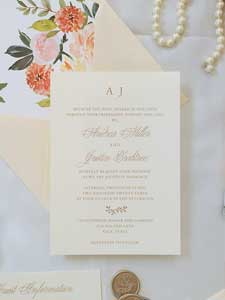 the larisa wedding invitation suite