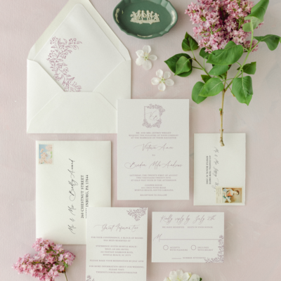 Wedding Collection Feature:  The Odette Wedding Stationery Suite