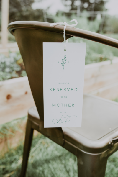 gillian reserved seating tag