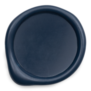 navy blue wax seal