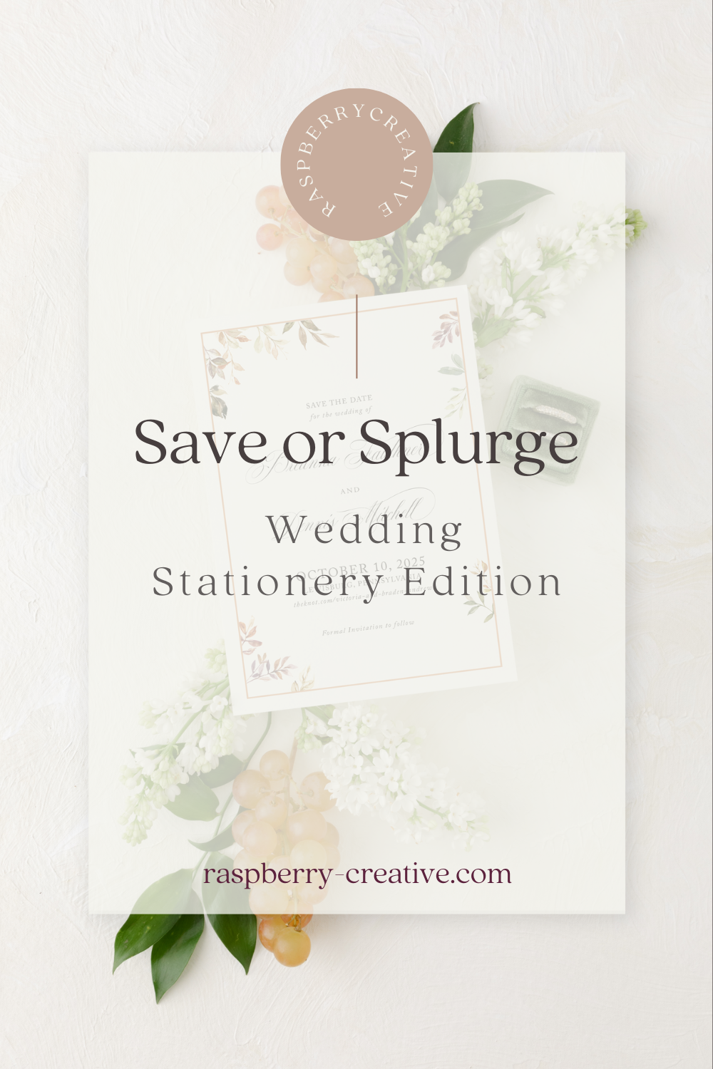 Save or Splurge: Wedding Stationery Edition