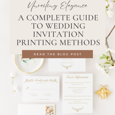 Unveiling Elegance: A Complete Guide to Wedding Invitation Printing Methods