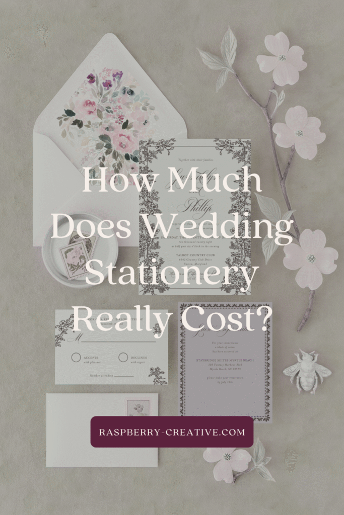How much does wedding stationery really cost?