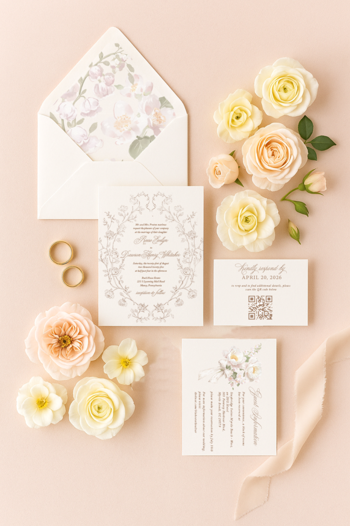 Neutral Spring Garden