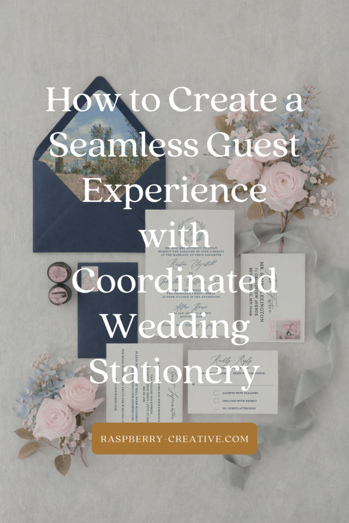 How to Create a Seamless Guest Experience with Coordinated Wedding Stationery