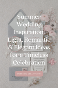 Summer Wedding Inspiration: Light, Romantic & Elegant Ideas for a Timeless Celebration