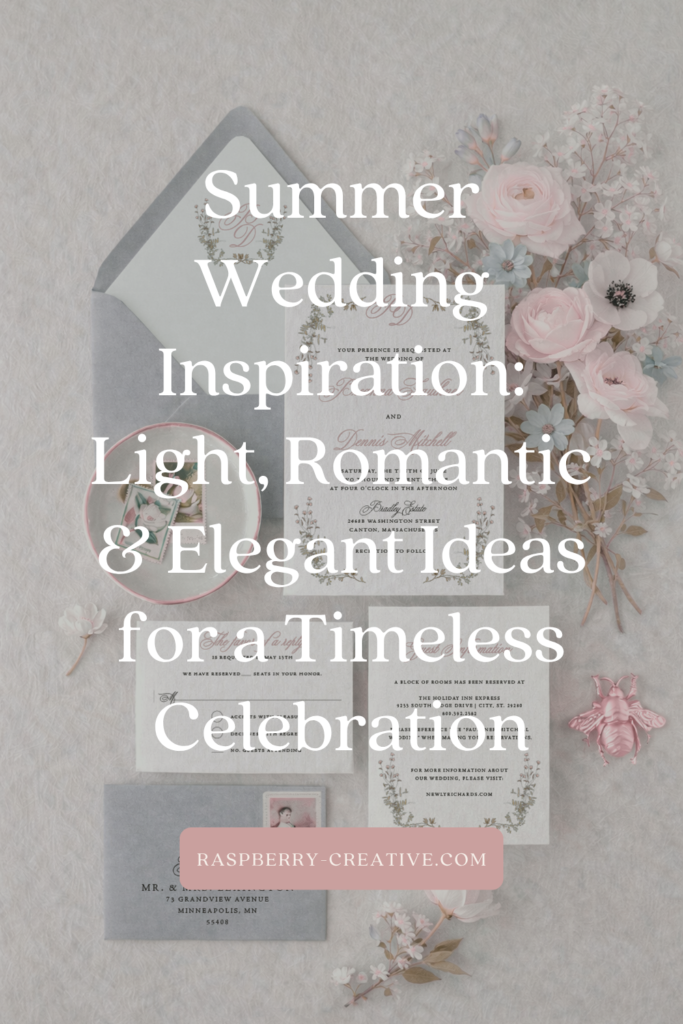 Summer Wedding Inspiration: Light, Romantic & Elegant Ideas for a Timeless Celebration