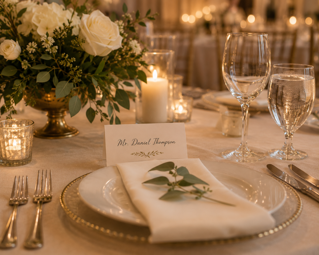 place card