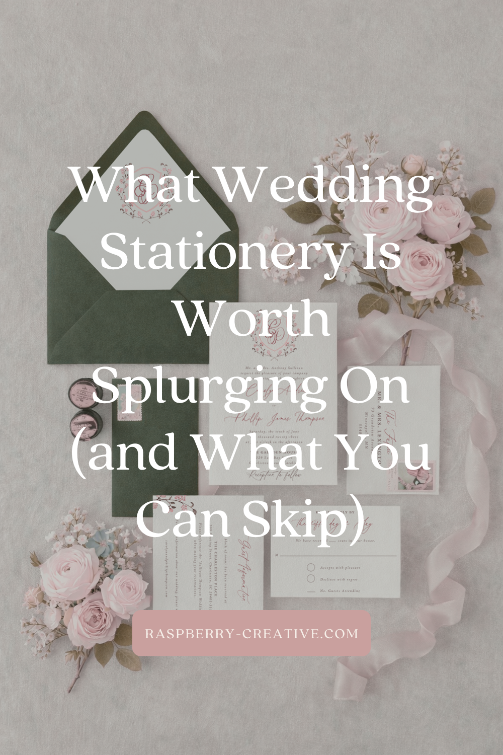 What Wedding Stationery Is Worth Splurging On (and What You Can Skip)