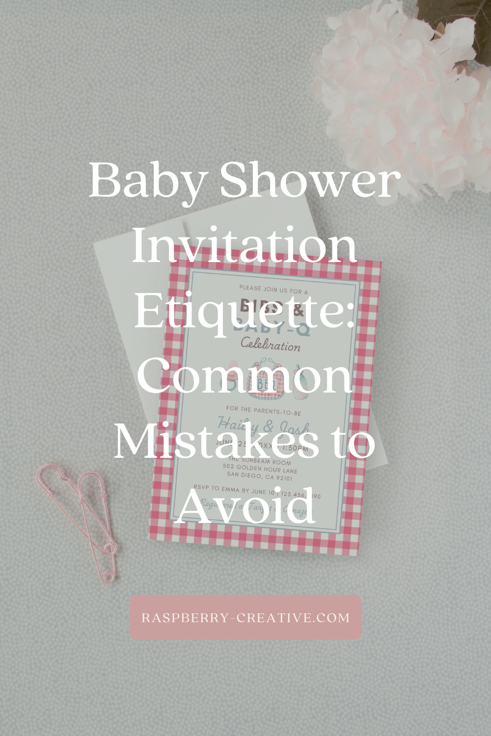 Baby Shower Invitation Etiquette: Common Mistakes to Avoid